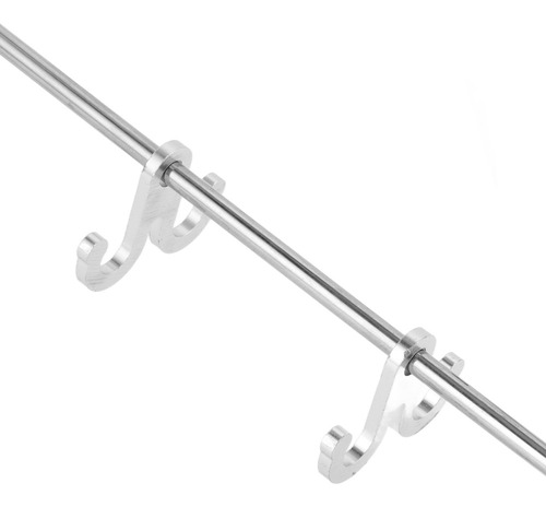 Colgador De Ropa Retráctil Montado En La Pared Space Alumini