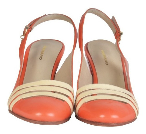 Imagen 4 de 6 de Zapatos De Cuero De Mujer - Destalonado Rosalia - Ferraro