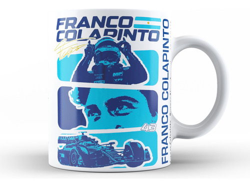 Taza | Franco Colapinto #15 | F1 Formula 1 Alpine / Williams