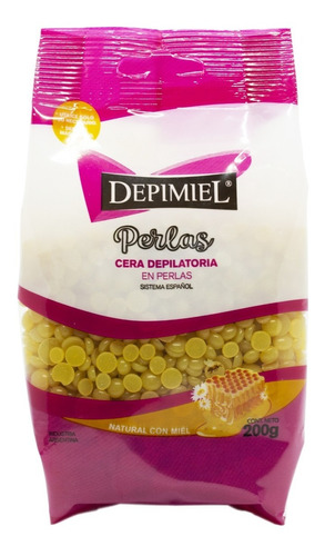 Depimiel Cera Depilatoria Perlas Natural Con Miel X 200gr