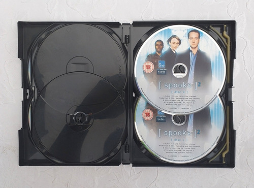 Spooks 2 Mi-5 Serie Bbc 5 Dvd Import 24 English Belgrano Env