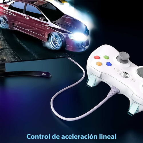 Imagen 4 de 10 de Joystick Xbox 360 Pc Stream Control Mando Cableado - Otec