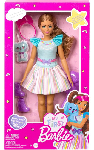 Barbie - Mi Primera Barbie Básica Teresa Hll18-hll21