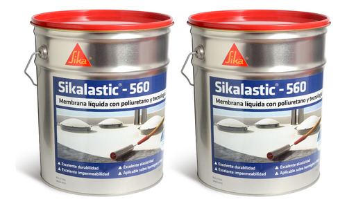 Sikalastic 560 Membrana Liquida C/poliuretano 20+20 Kg