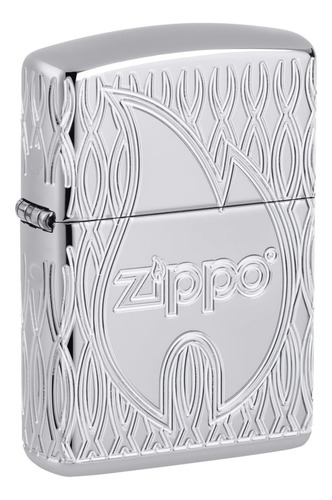 Encendedor Zippo 48838 Flame Design Armor Original Garantia