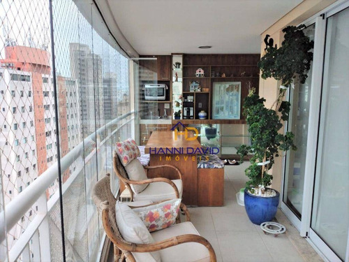 Imagem 10 de 30 de Lindo Apartamento No Paraíso Com Três Suítes Três Vagas De Garagem Terraço Gourmet . - Ap4100