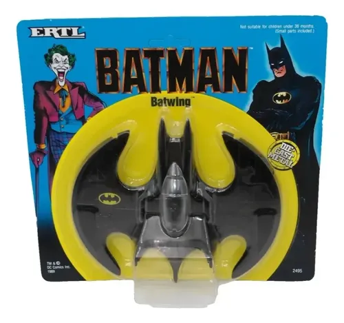 Batman 1989 Batwing Ertl 1:43 Nave Película Burton Keaton
