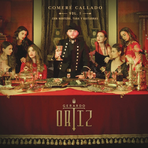 Gerardo Ortiz - Comere Callado Vol 1 Disco Cd (15 Canciones)