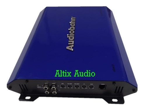 Amplificador Audiobahn Ultra-1dbl 1 Canal Azul 1500w Rms Color Azul