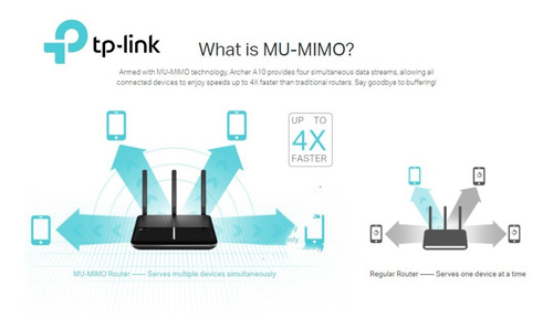 Archer A10 Router Smart Gigabit Wifi Ac2600 Mu-mimo Tp-link