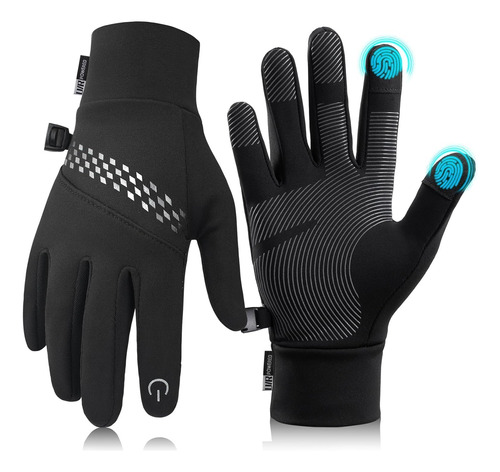 Guantes De Invierno Para Mujeres Y Hombres, Cálidos, Térmico