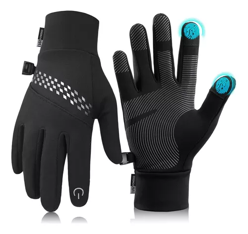 Guantes de invierno para hombres y mujeres, guantes cálidos para