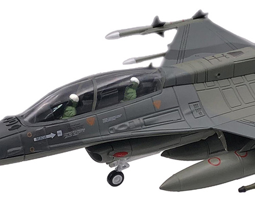 Conmemoración De Aviación De F16d A Escala 1/72 Con