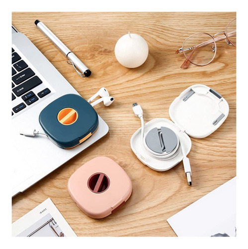 A 6 Pieces Charging Cable Storage Box R