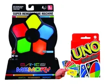 Comprar Cartas * Uno Y Juego De Memoria Con Luces (pack De 2 Juegos)