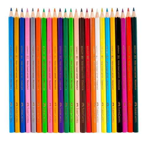 Lapices De Colores Pinturitas Faber Castell X 48 Largos Multicolor