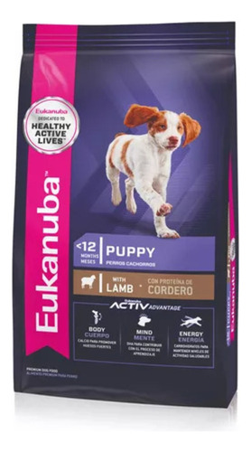 Eukanuba Cachorro Mediano Cordero 3kg Medium Lamb Nuska