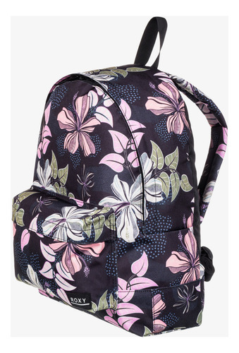 Mochila Sugar Baby Printed (kvj6) Roxy Color Negro