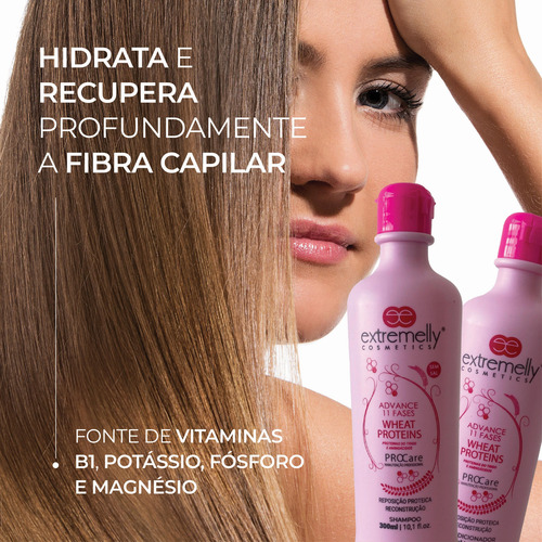 Shampoo Nutrição Regeneração Capilar Crescimento Força