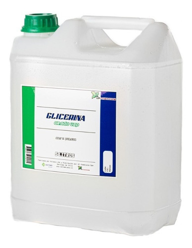 Glicerina Vegetal Grado Usp - 5 Litros