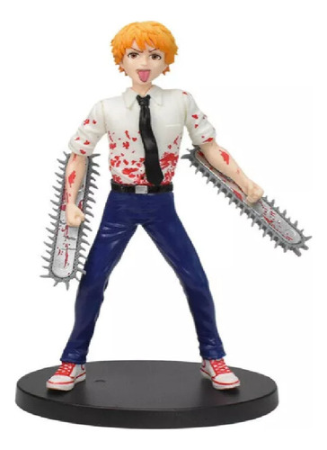Figura Juguete Muñeco Denji Chainsaw Man 18cm Anime Con Caja