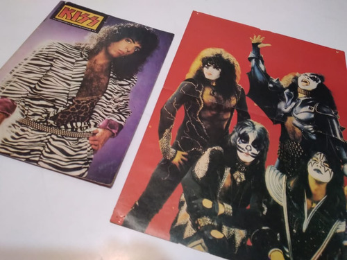 Póster Y Revista Kiss 1984 De Colección!! (Usado)
