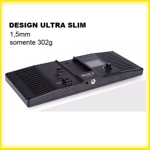 Imagem 2 de 10 de Fonte E Led Iluminador Ultrawide Câmera Filmagem Video Dslr