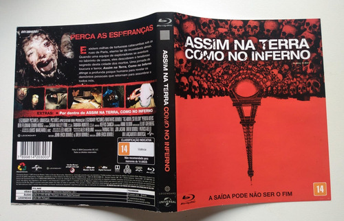 Assim Na Terra Como No Inferno Blu-ray As Above / So Below (Usado)