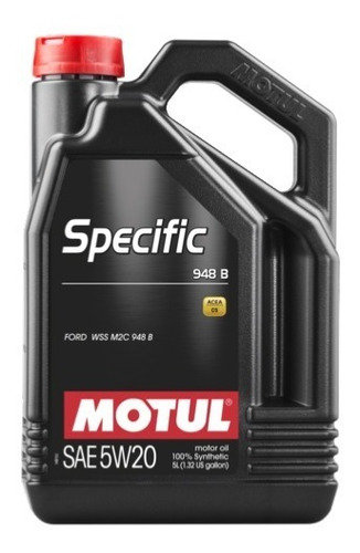 Aceite Motul Specific Sae 5w 20/ Ford Wss M2c 913d/ 5 Litros