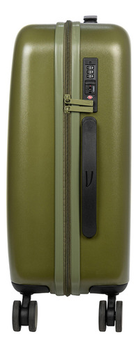 Valija De Cabina Carry On Tucano Ted 40l Rígida Cierre Tsa Verde Lisa