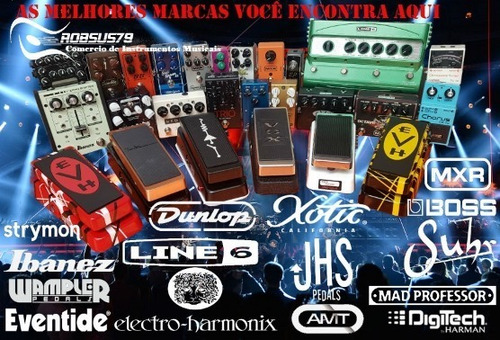 Pedal Dunlop Volume High Gain Gcb80 C/ Nfe & Garantia