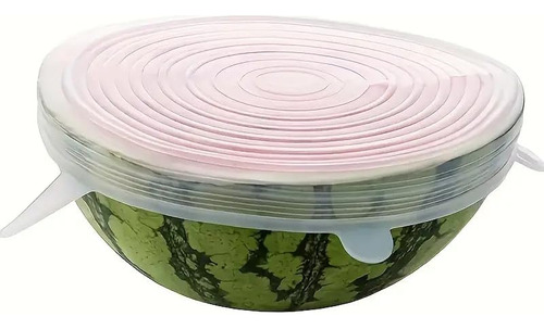 Tapas Herméticas De Silicón Flexibles Reutilizables 6