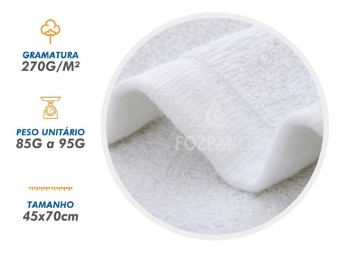 40 Toalhas Para Salão - 100% Algodão - Atacado