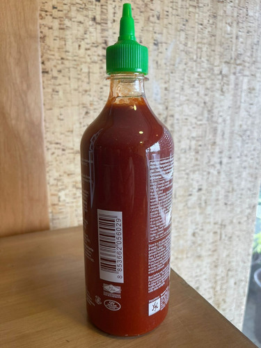 Salsa Sriracha Sauce Botella De 730 Ml.