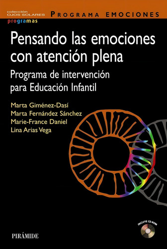 Pensando Las Emociones Con Atenciãâ³n Plena, De Giménez-dasí, Marta. Editorial Ediciones Pirámide, Tapa Blanda En Español