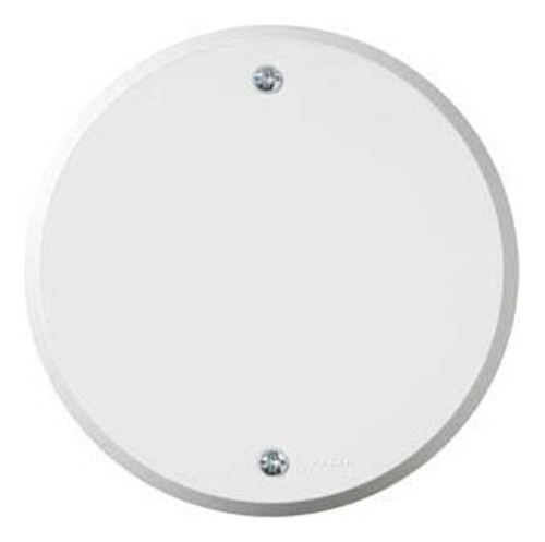 Placa Cega Redonda 4x4 Branco