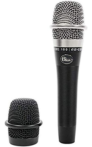 Microfonos Azules Encore 100 Negro - Microfono De Mano Dinam