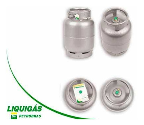 Botija De Gás Botijão Vazio Sem Gás 8kg P8 Liquigás