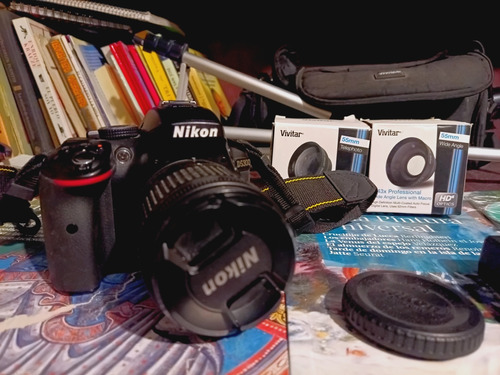 Nikon D5300 Con Accesorios 