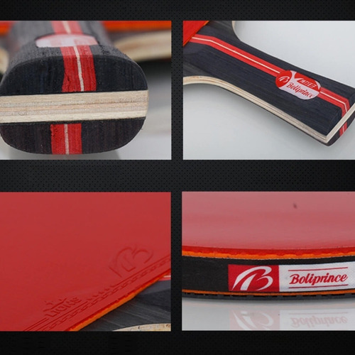 Kit De Ping Pong 2 Raqueta Tenis 3 Pelotas Pelota