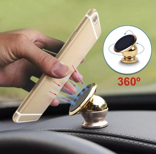Soporte Magnético Universal Giratorio Holders Carro Imán