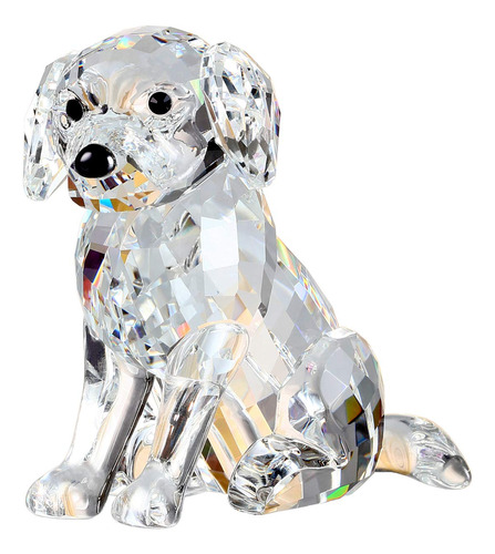 Crystal Labrador - Figura De Cachorro De Perro Con Diseo De