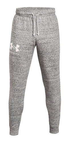 Buzo Hombre Ua Rival Terry Jogge Blanco Under Armour