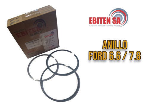 Juego De Anillos Ford 6.6 / 7.8