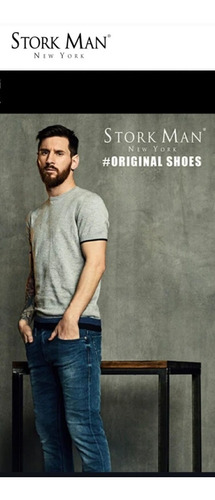 Imagen 7 de 9 de Zapatillas Stork Man Garth Textil Pieza Unica Cordon