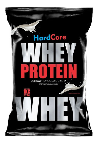 Imagen 1 de 1 de  Suplemento en polvo Hardcore Nutrition  Ultra Gold Qualitty Whey Protein proteínas sabor vainilla en sachet de 1kg