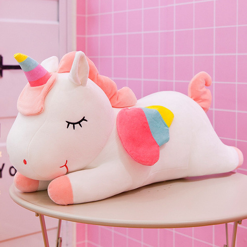 Cojín Para Dormir De Peluche De 30 Cm Con Diseño De Unicorni
