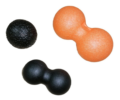 Pack 3 Pelotas Bola De Espuma Masaje Yoga Pilates