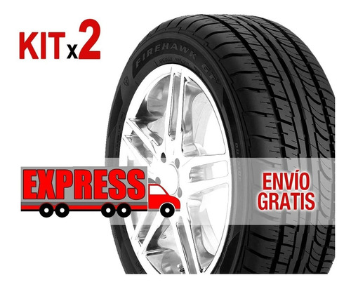 Combo 2u 185/55 R15 82v Firehawk Gtv Firestone Envio 0$