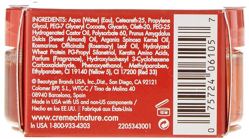 Crema De Bordes Naturaleza Aceite De Argán Perfectos, 2,25 O